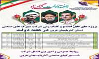 بهره‌برداری از ۱۲ طرح عمرانی در شهرک‌ها و نواحی صنعتی آذربایجان‌غربی 