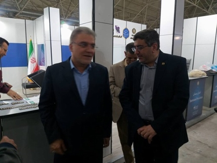 حضور شرکت شهرک های صنعتی آذربایجان غربی در ششمین نمایشگاه توانمندیهای صادراتی جمهوری اسلامی ایران در تهران